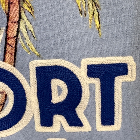 Resort Club Women's Blue Sweatshirt - Picture 10 of 10